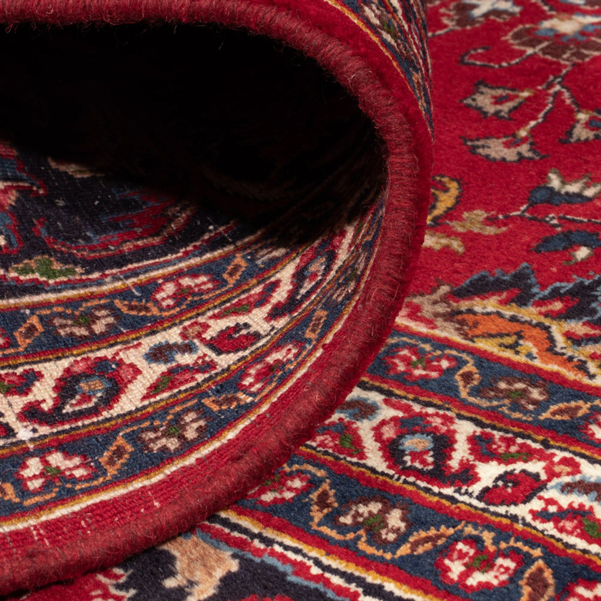 Tapis persan - Classique carré  - 346 x 303 cm - rouge