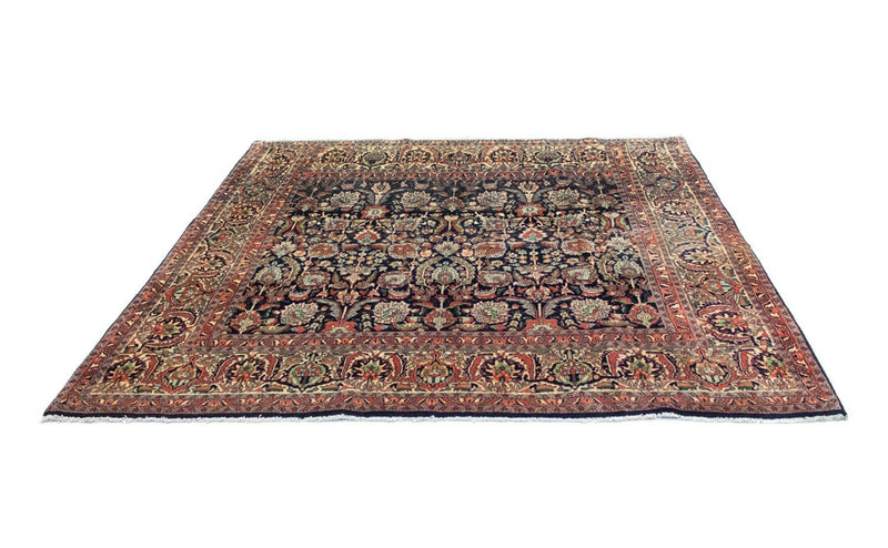 Tapis persan - Bidjar carré  - 197 x 187 cm - bleu