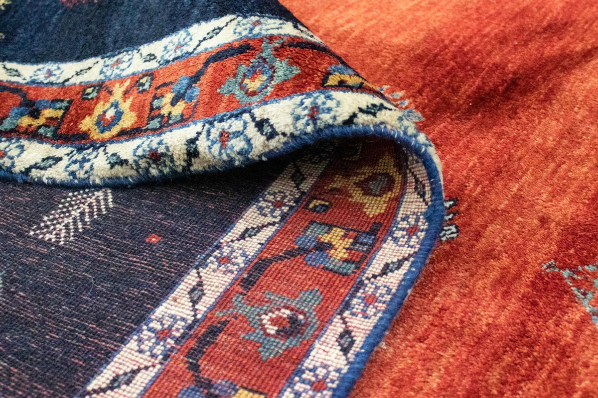 Tapis persan - Nomadic - 292 x 259 cm - bleu