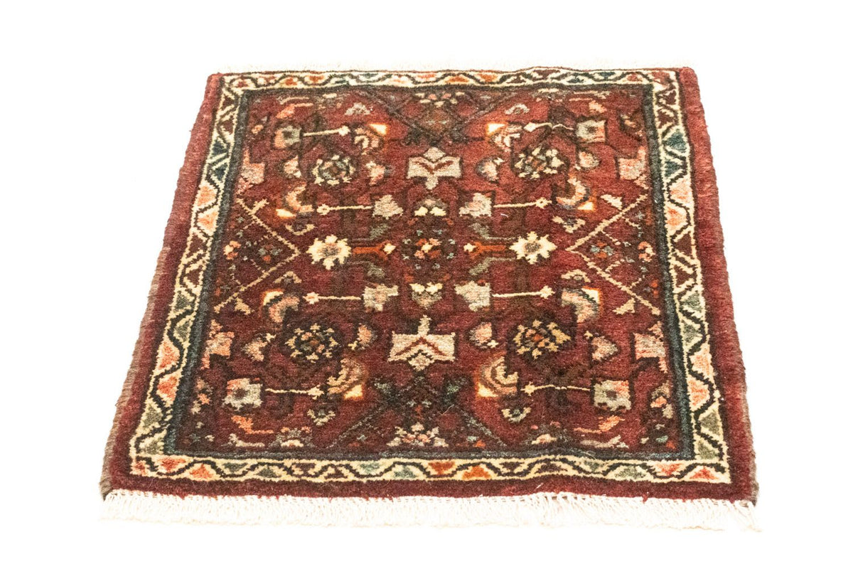 Tapis persan - Nomadic carré  - 60 x 55 cm - marron