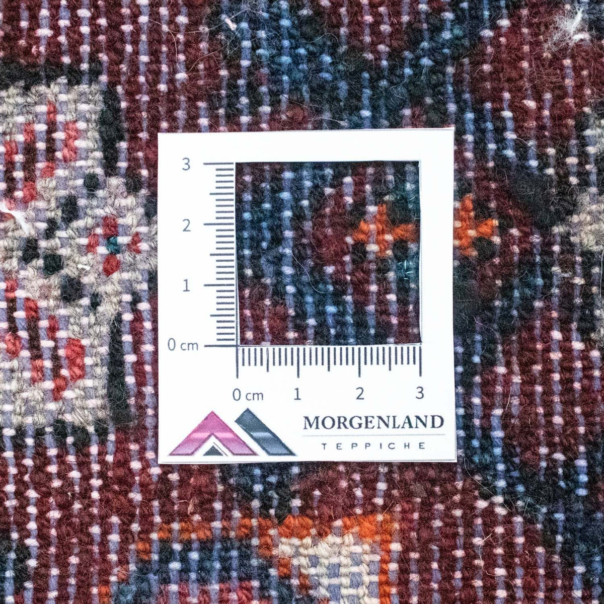 Tapis persan - Nomadic carré  - 60 x 55 cm - marron