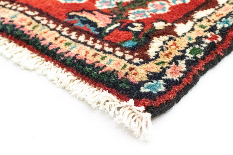 Tapis persan - Nomadic - 60 x 50 cm - rouge