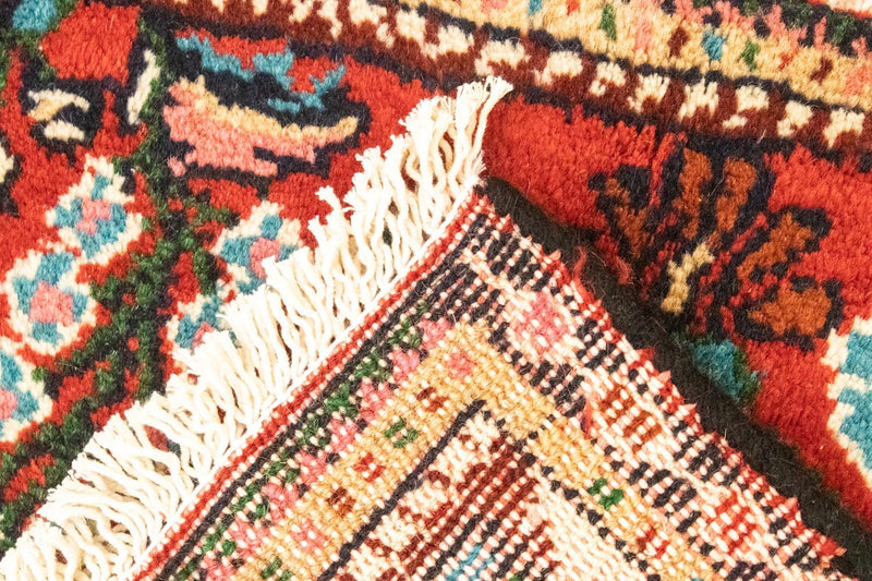 Tapis persan - Nomadic - 60 x 50 cm - rouge
