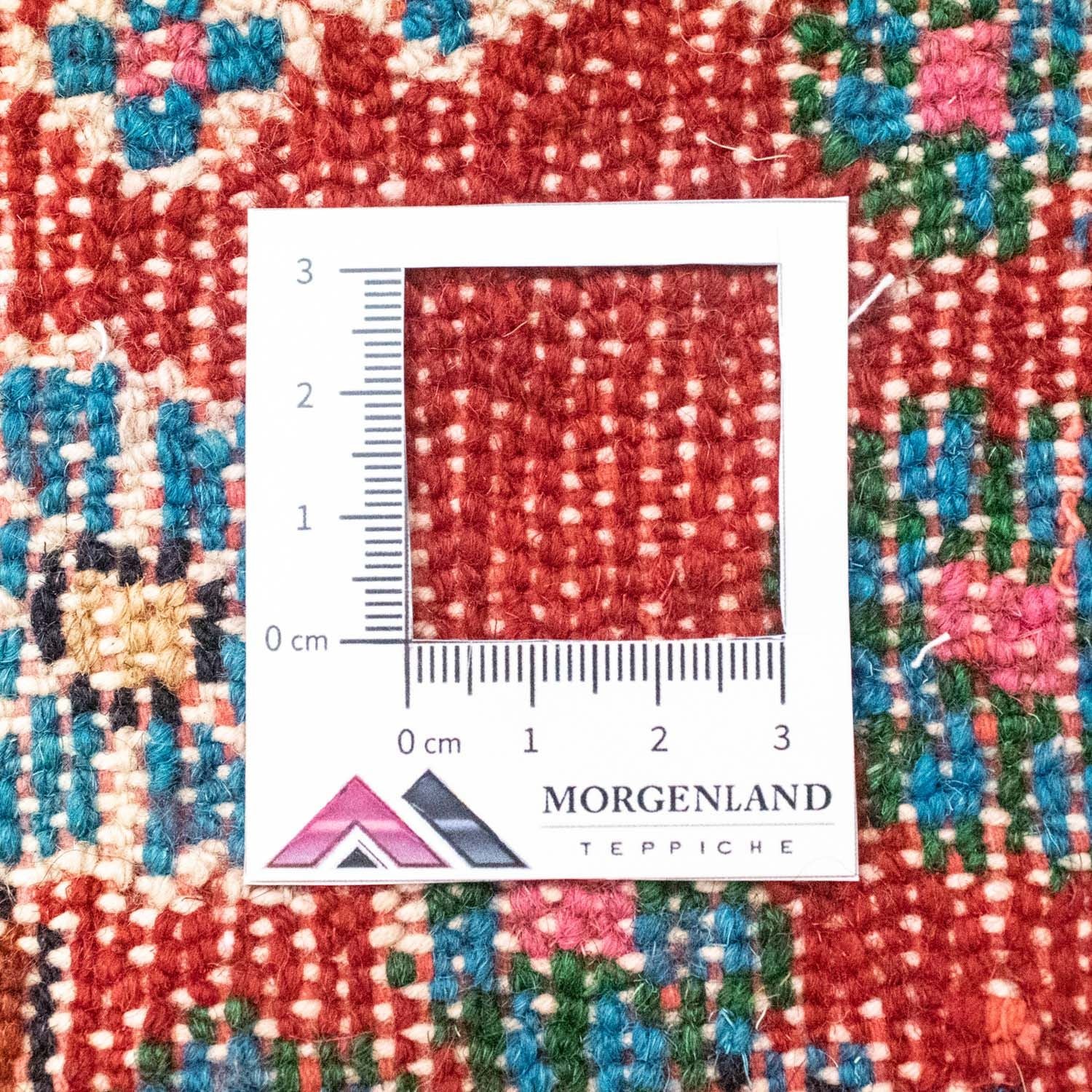 Tapis persan - Nomadic - 60 x 50 cm - rouge