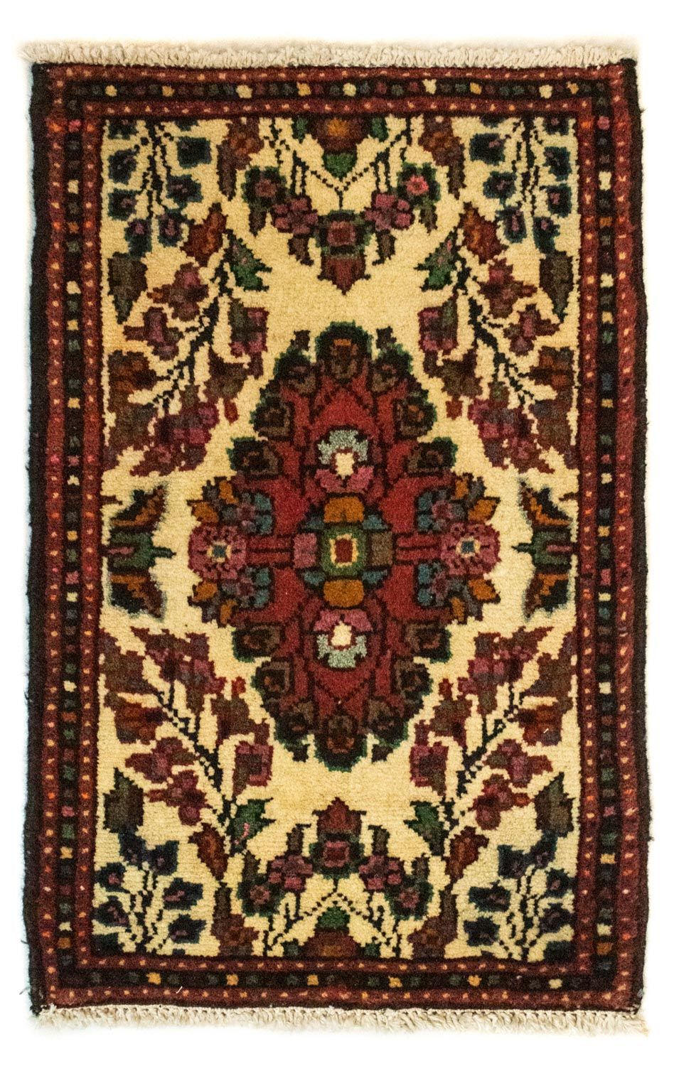 Tapis persan - Nomadic - 70 x 45 cm - bleu