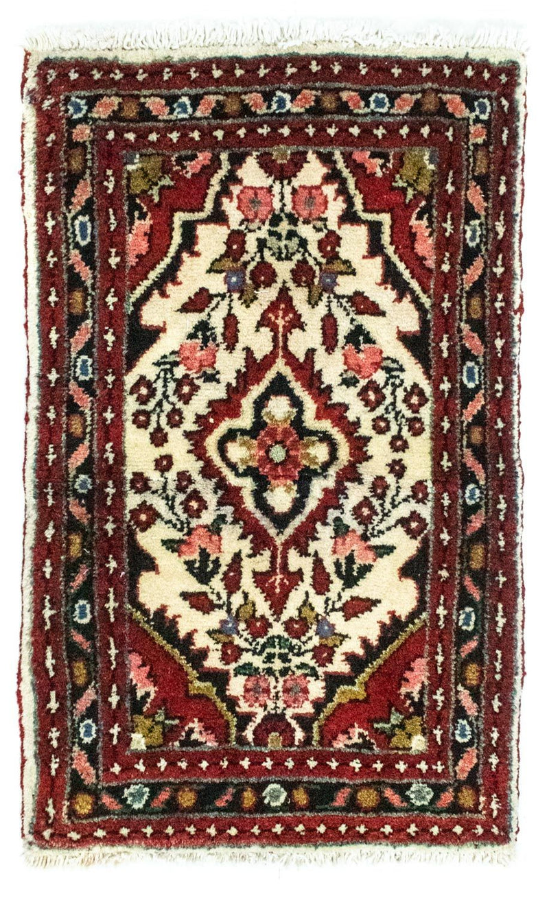 Tapis persan - Nomadic - 75 x 50 cm - beige