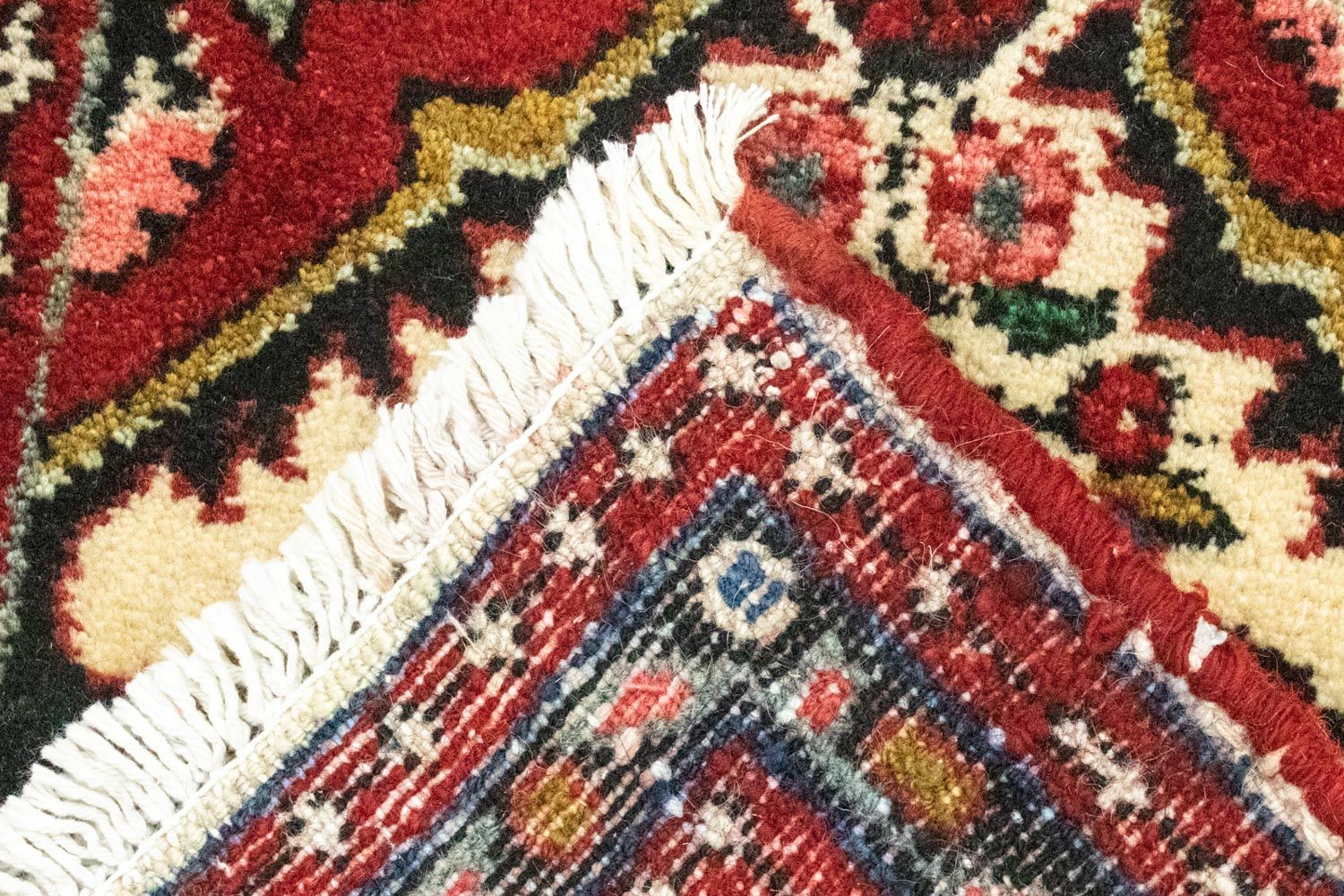 Tapis persan - Nomadic - 75 x 50 cm - beige