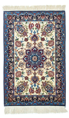 Tapis persan - Isfahan - Premium - 105 x 71 cm - bleu