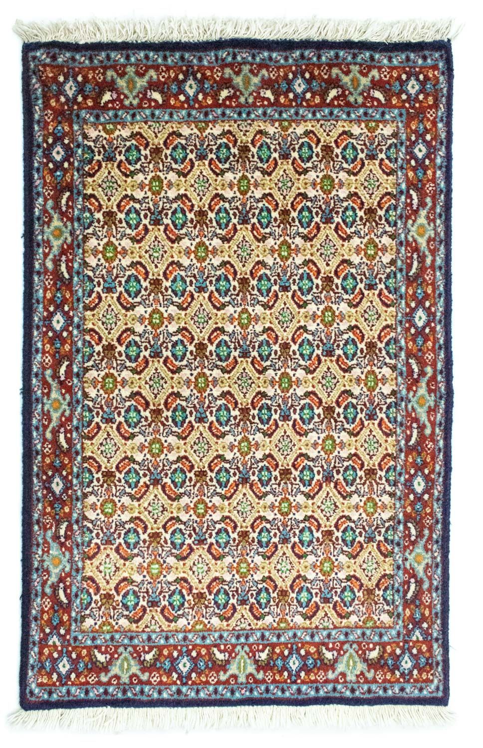 Tapis persan - Classique - 91 x 60 cm - bleu