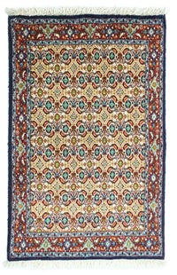 Tapis persan - Classique - 91 x 60 cm - bleu