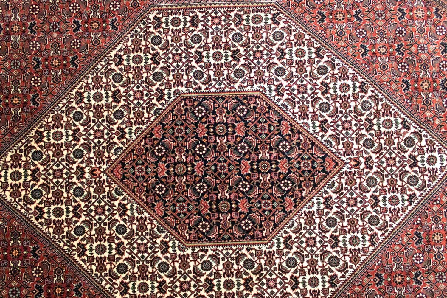 Tapis persan - Bidjar - 308 x 255 cm - rouge