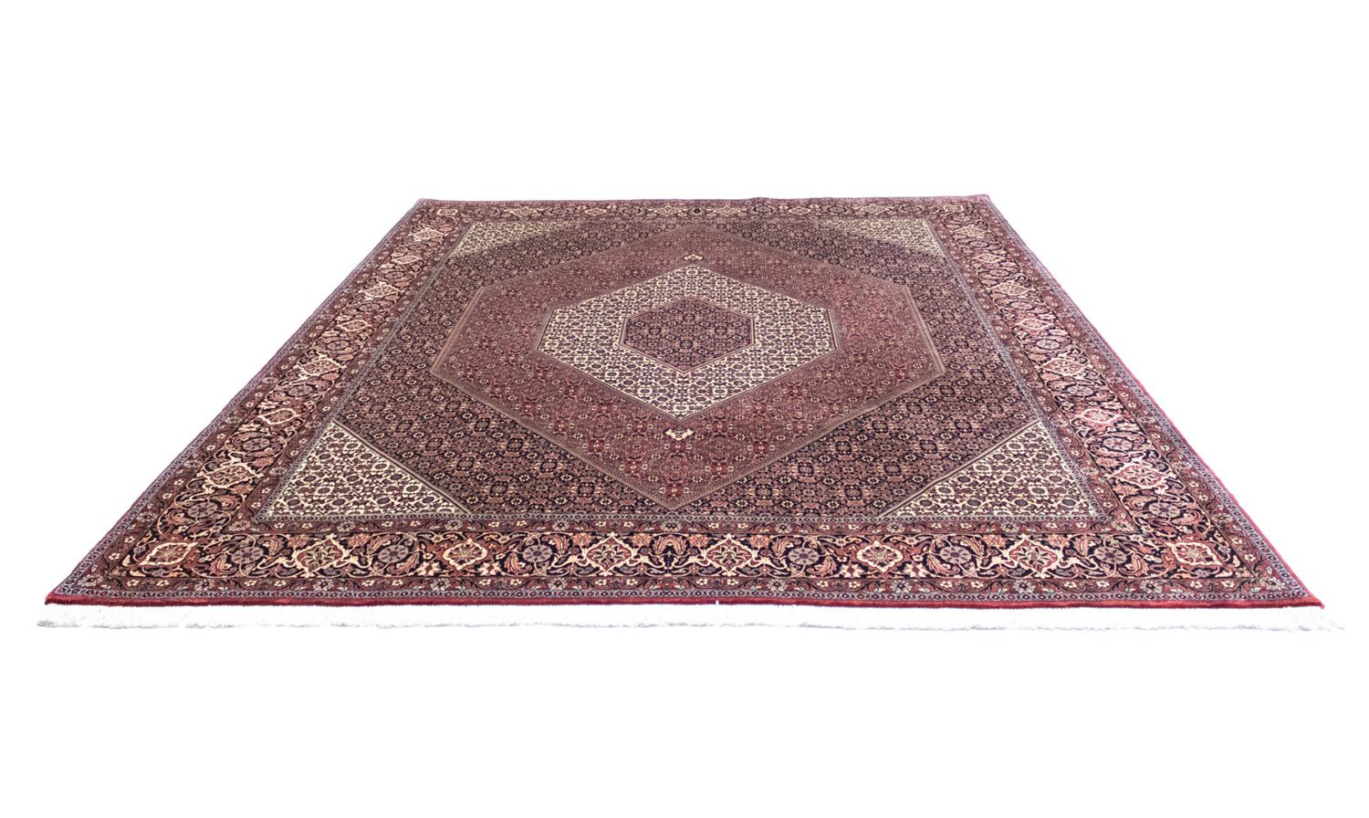 Tapis persan - Bidjar - 308 x 255 cm - rouge