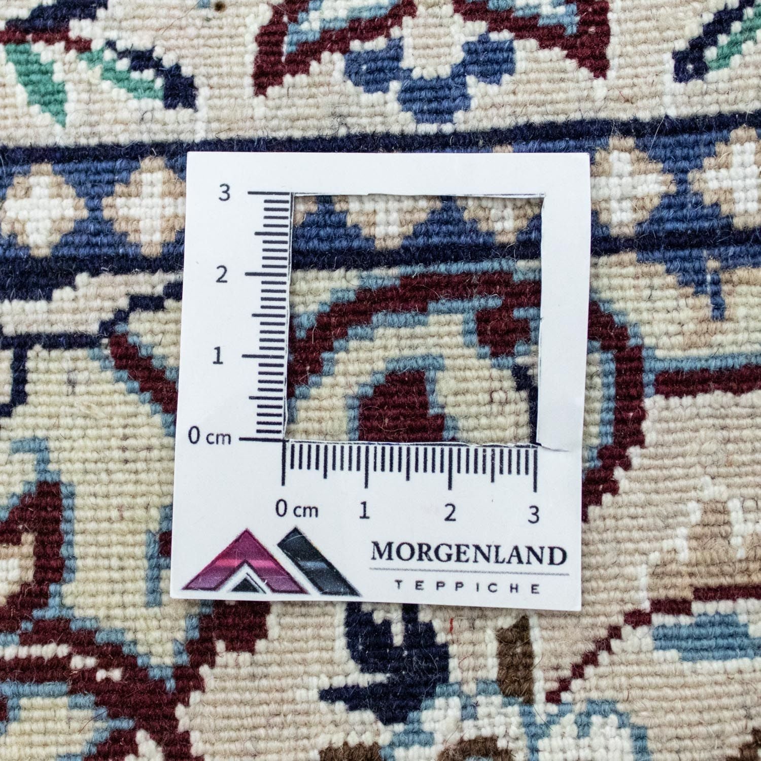 Tapis persan - Nain - 135 x 89 cm - bleu