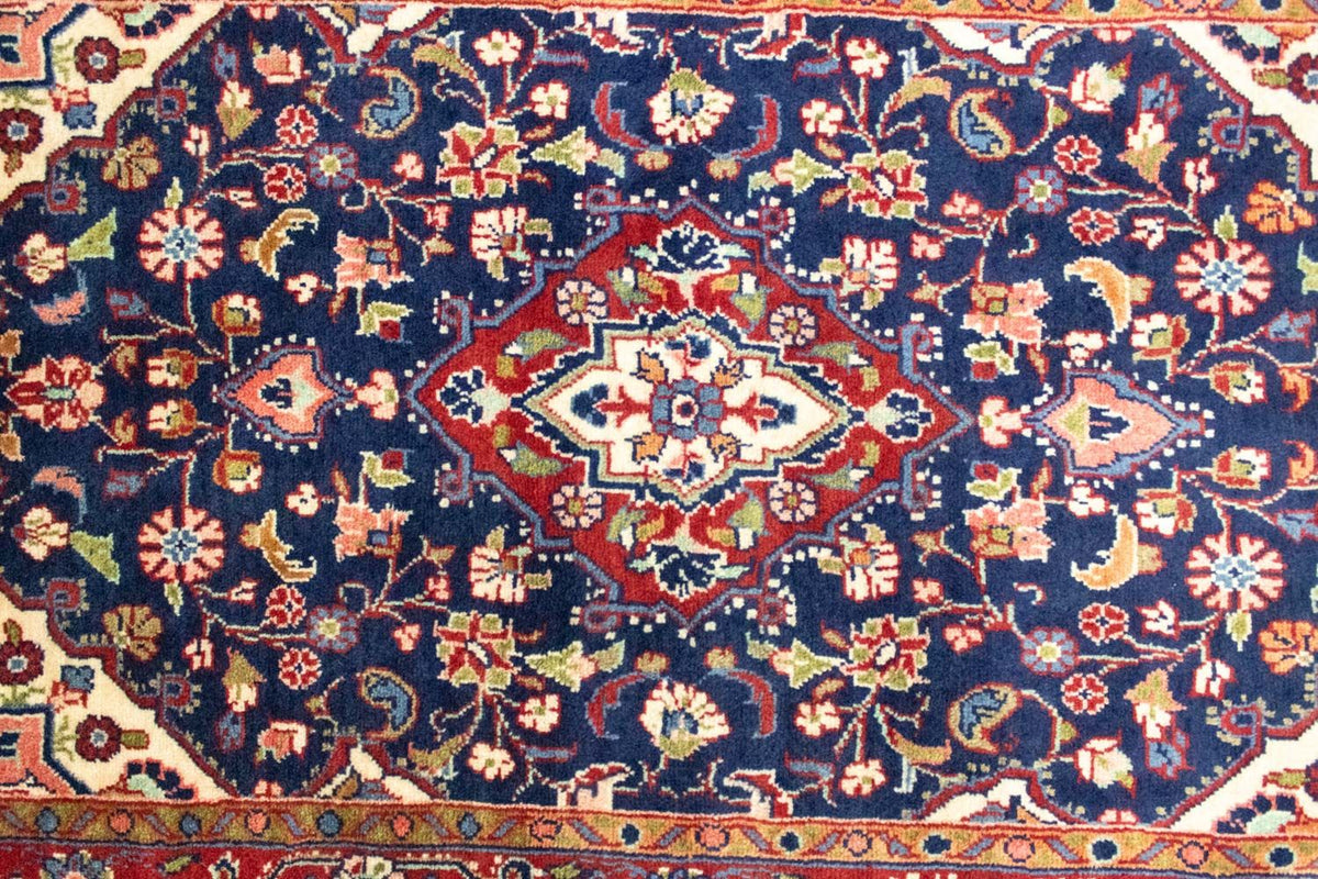 Tapis persan - Nomadic - 114 x 74 cm - bleu