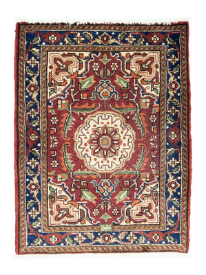Tapis persan - Nomadic - 111 x 81 cm - marron