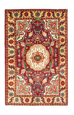 Tapis persan - Nomadic - 145 x 99 cm - rouge