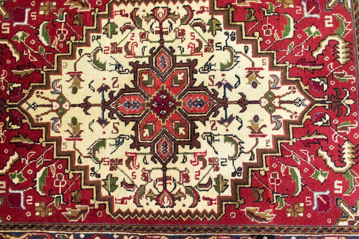 Tapis persan - Nomadic - 143 x 100 cm - rouge