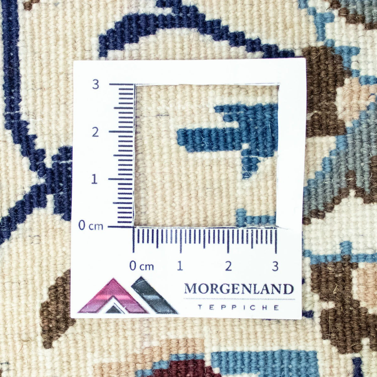 Tapis persan - Nain - Royal - 342 x 250 cm - bleu foncé