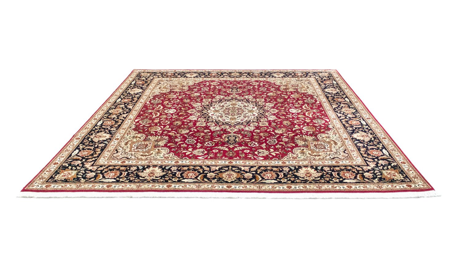 Tapis persan - Tabriz - Premium - 264 x 249 cm - rouge