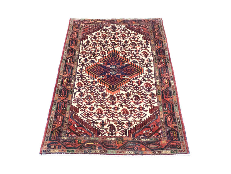 Tapis persan - Nomadic - 134 x 80 cm - beige