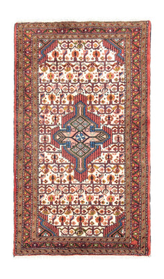 Tapis persan - Nomadic - 134 x 79 cm - beige