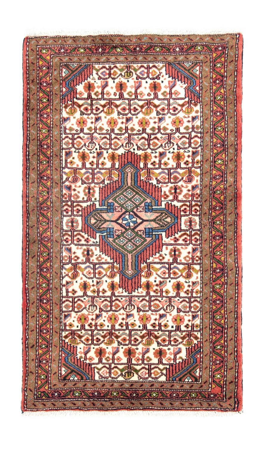 Tapis persan - Nomadic - 134 x 79 cm - beige
