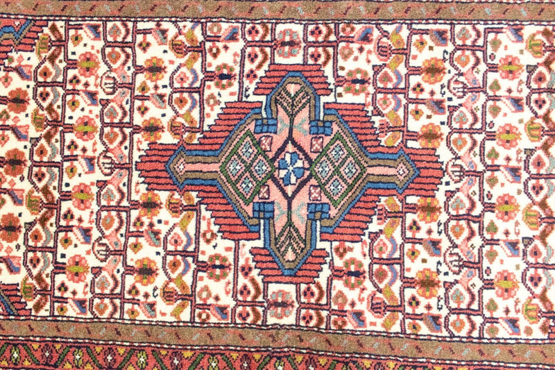 Tapis persan - Nomadic - 134 x 79 cm - beige
