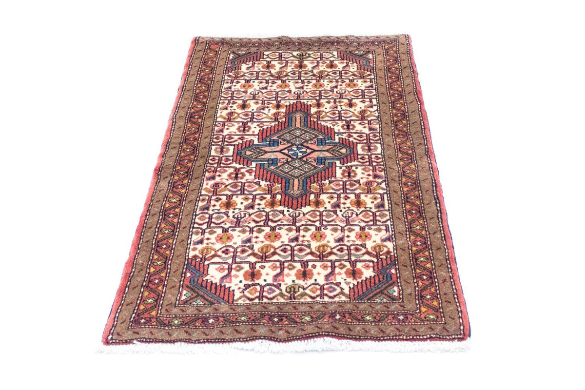 Tapis persan - Nomadic - 134 x 79 cm - beige