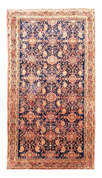 Tapis persan - Nomadic - 314 x 172 cm - bleu