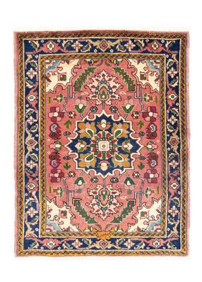Tapis persan - Nomadic - 113 x 84 cm - rouge clair