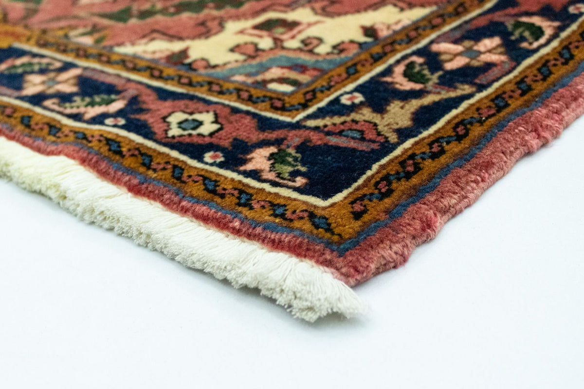 Tapis persan - Nomadic - 113 x 84 cm - rouge clair