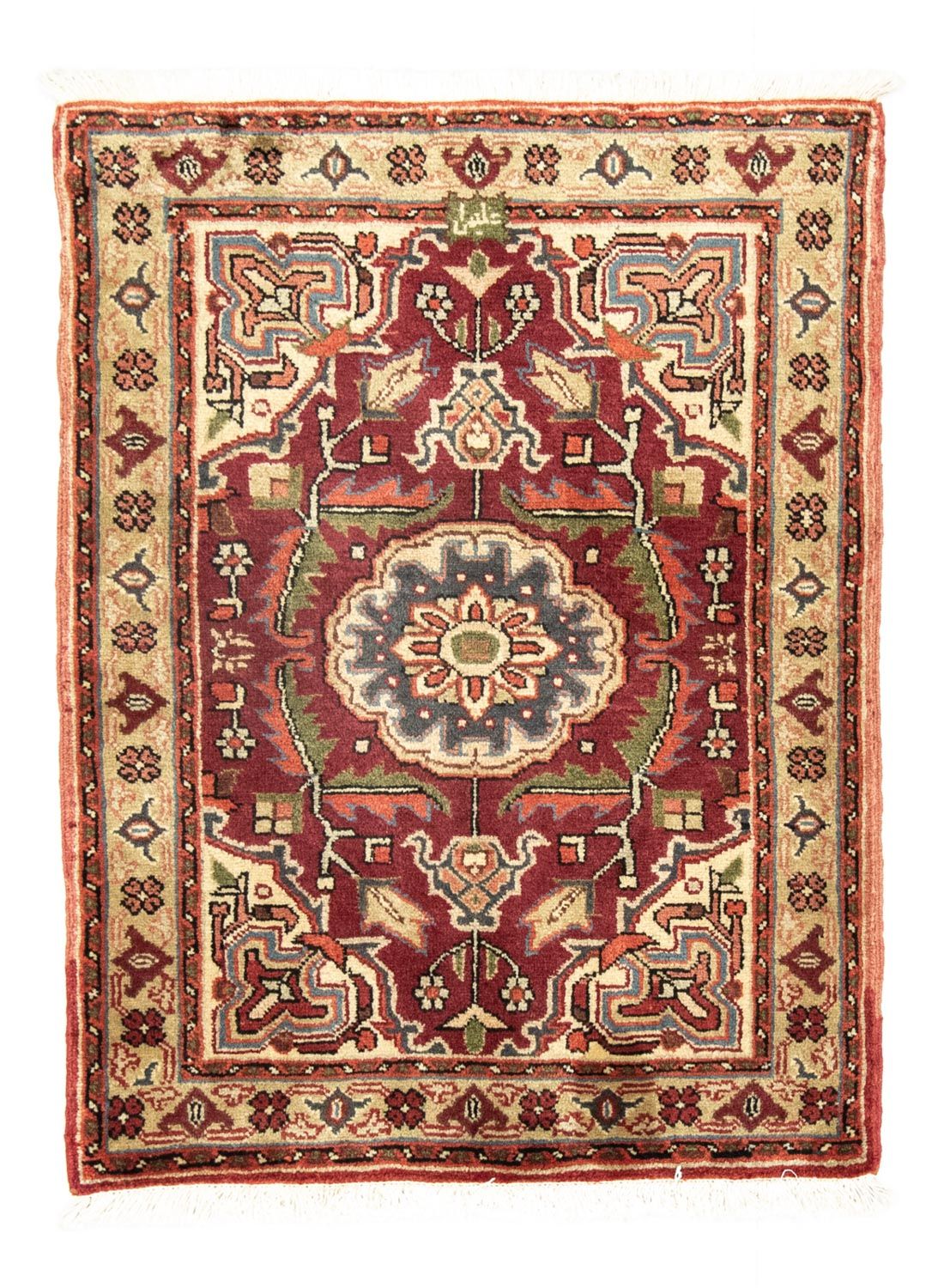 Tapis persan - Nomadic - 112 x 84 cm - rouille
