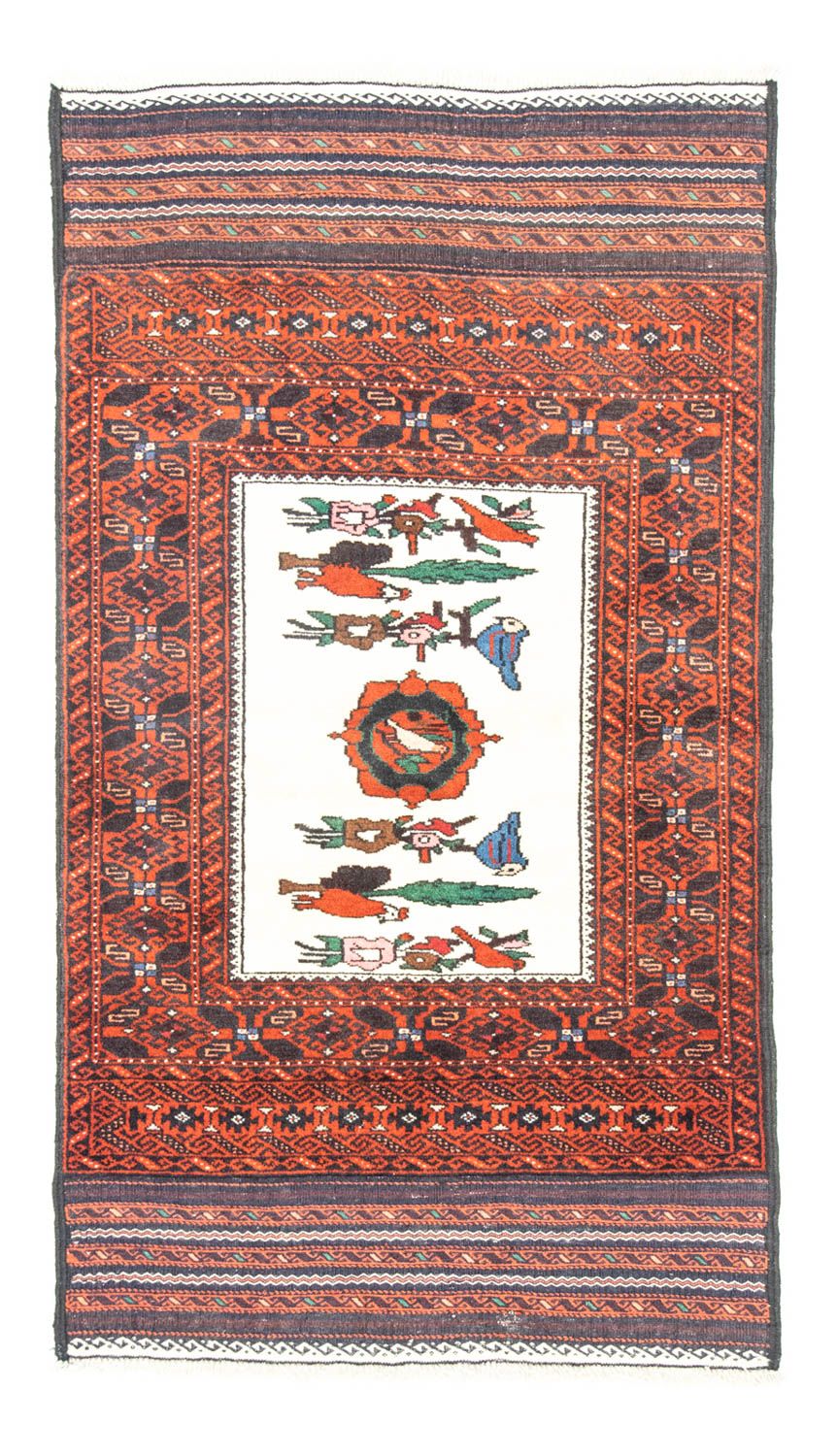 Tapis Belutsch - 157 x 90 cm - orange
