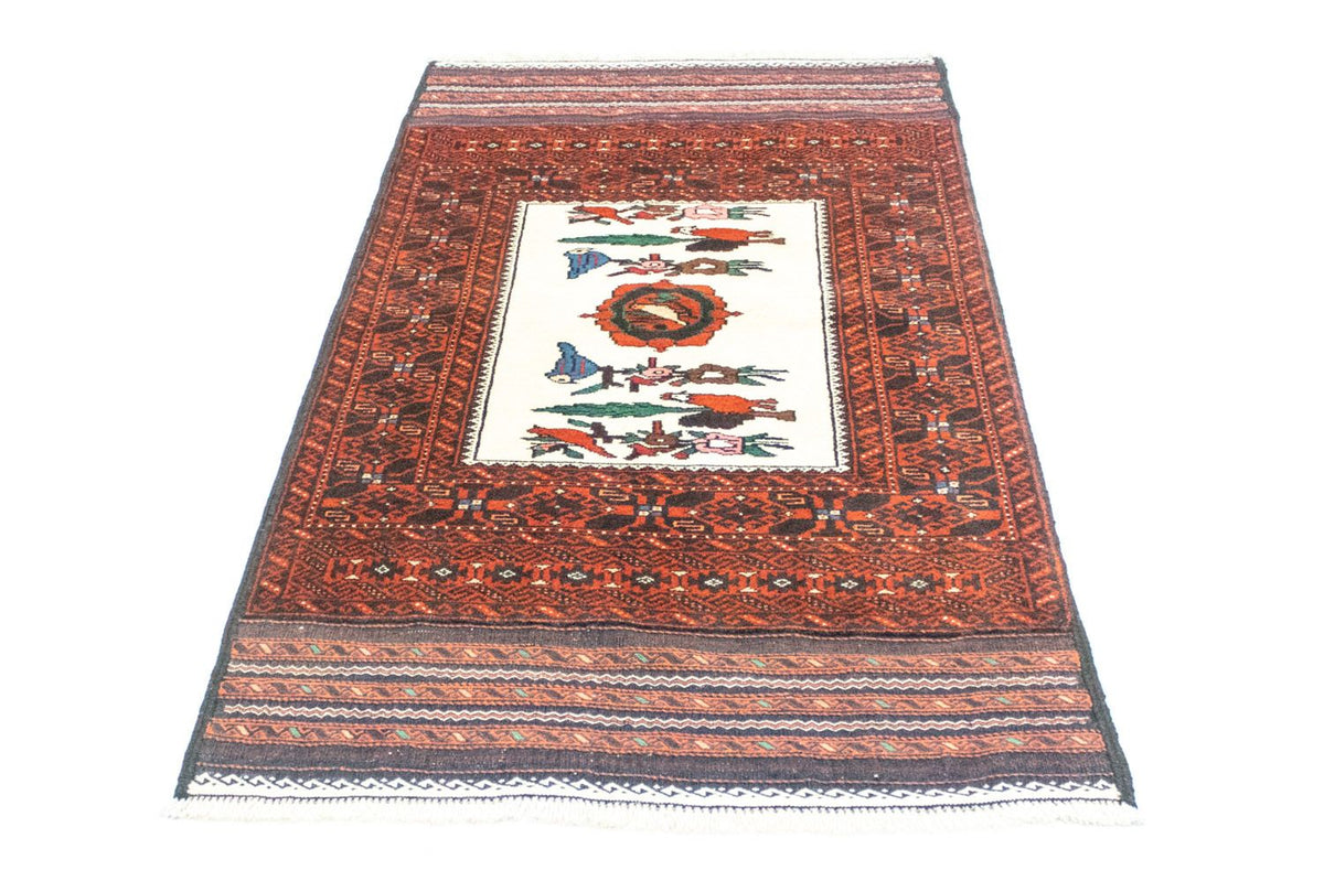 Tapis Belutsch - 157 x 90 cm - orange