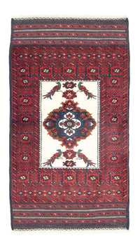 Tapis Belutsch - 155 x 88 cm - rouge
