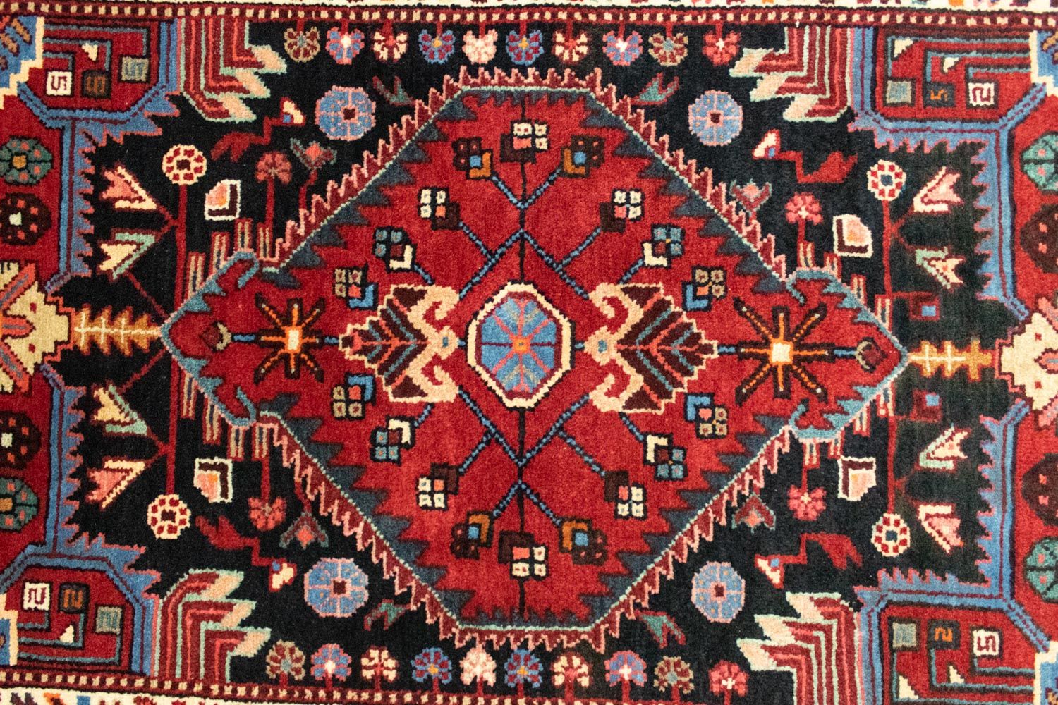 Tapis persan - Nomadic - 125 x 75 cm - bleu