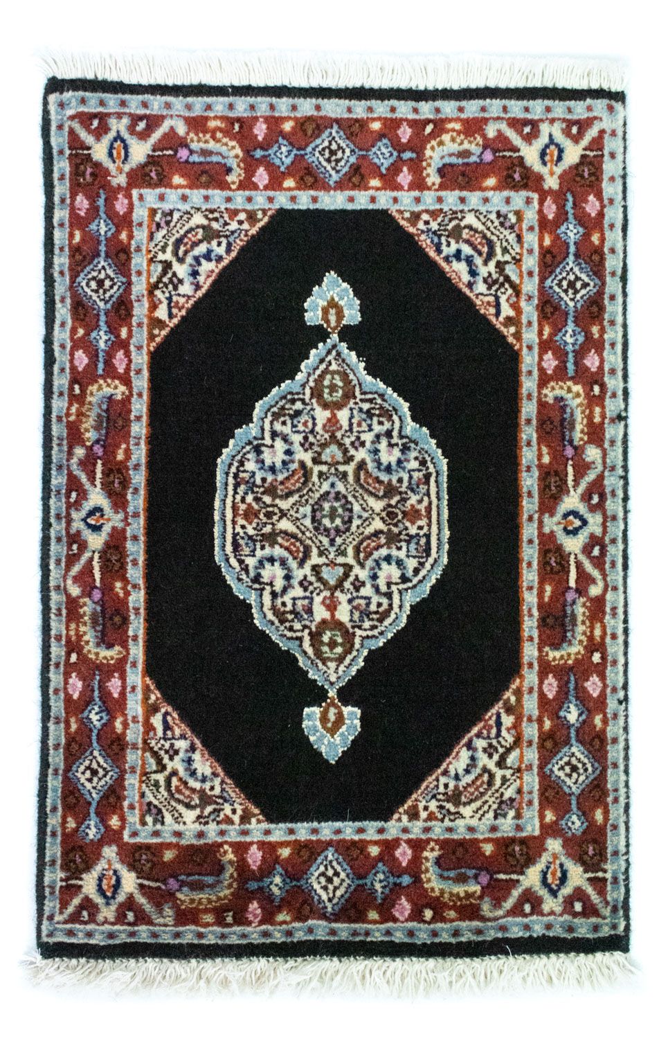 Tapis persan - Classique - 60 x 40 cm - bleu