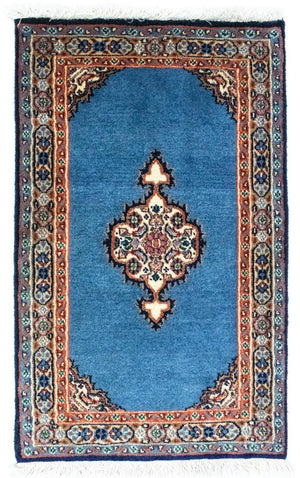 Tapis persan - Classique - 100 x 60 cm - bleu