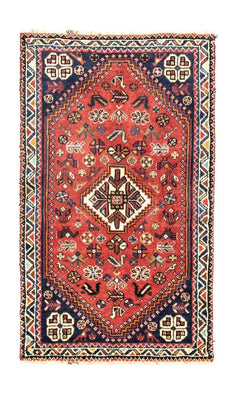 Tapis persan - Nomadic - 127 x 75 cm - rouge