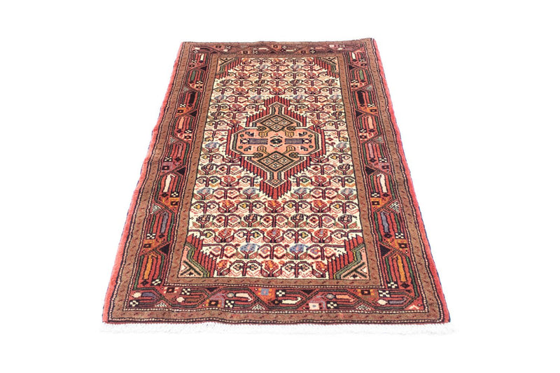 Tapis persan - Nomadic - 135 x 83 cm - marron