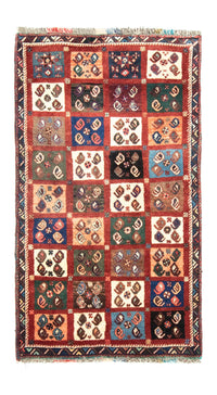 Tapis persan - Nomadic - 146 x 77 cm - multicolore
