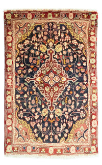 Tapis persan - Classique - 96 x 60 cm - bleu