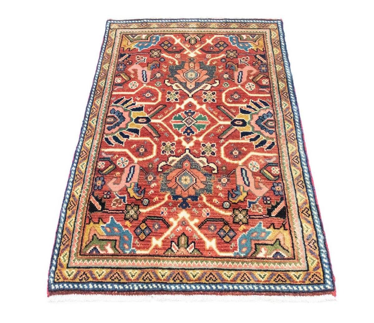 Tapis persan - Classique - 128 x 70 cm - rouge
