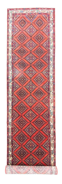 Tapis de couloir Tapis persan - Nomadic - 510 x 112 cm - rouge