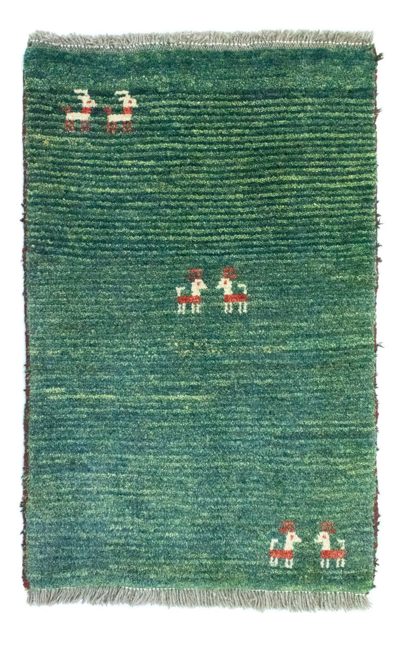 Tapis Gabbeh - Persan - 90 x 60 cm - multicolore