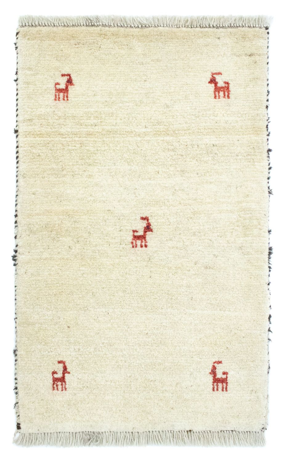 Tapis Gabbeh - Persan - 91 x 57 cm - multicolore