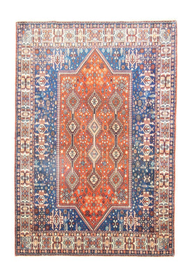 Tapis persan - Nomadic - 174 x 118 cm - bleu