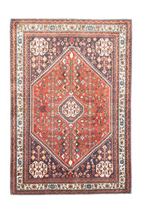 Tapis persan - Nomadic - 156 x 107 cm - orange