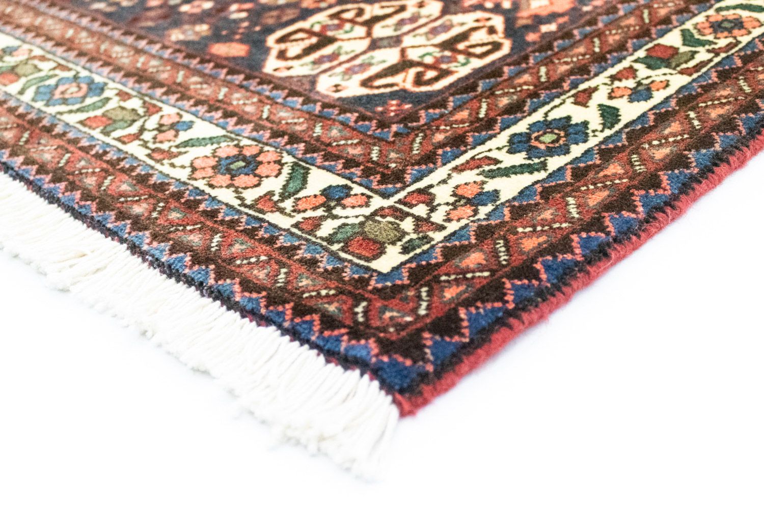 Tapis persan - Nomadic - 156 x 107 cm - orange