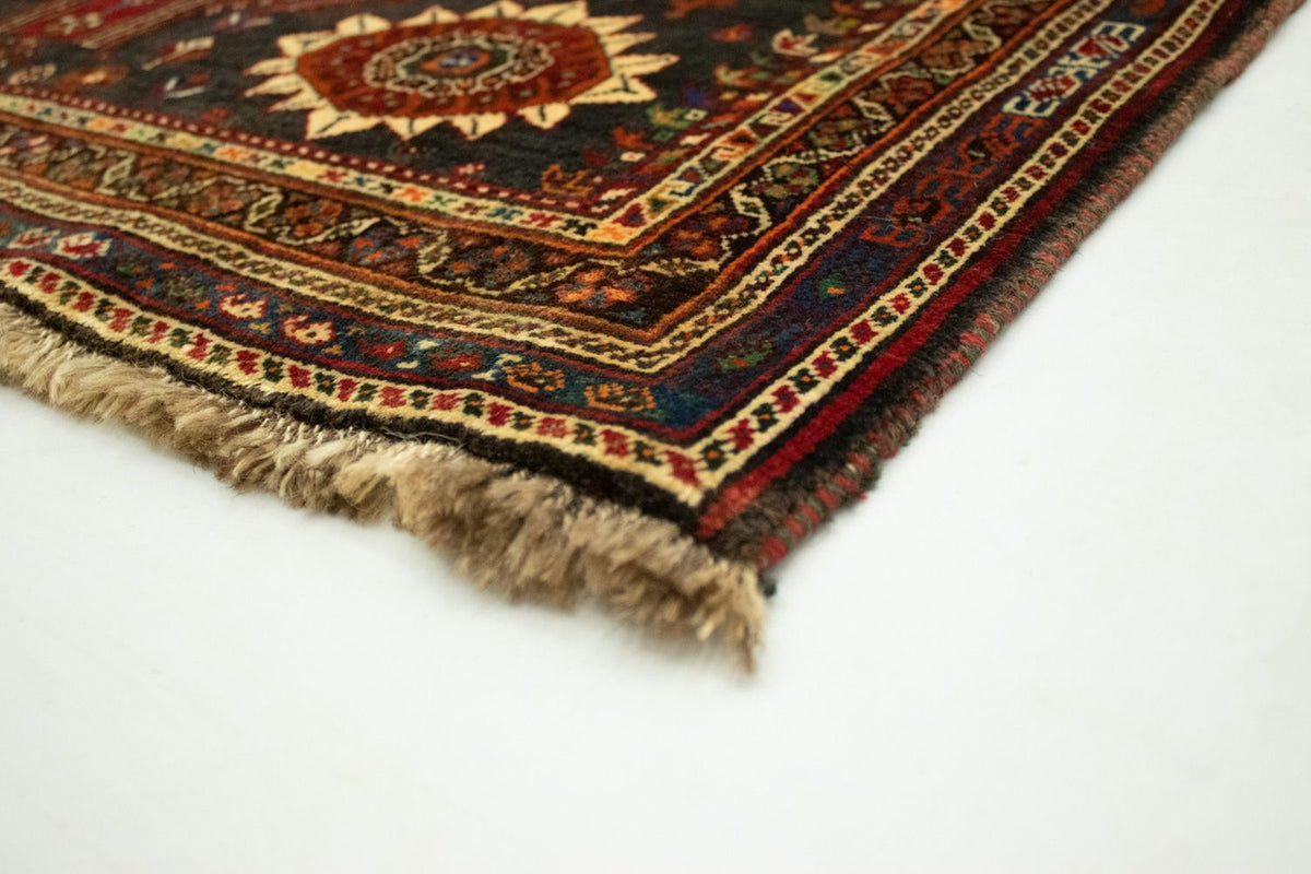 Tapis persan - Nomadic - 168 x 120 cm - rouge
